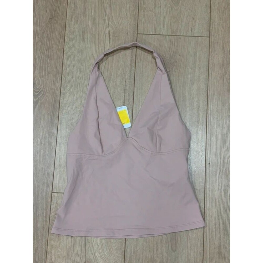 Free People Dusty Rose Halter Top Size Medium NWT